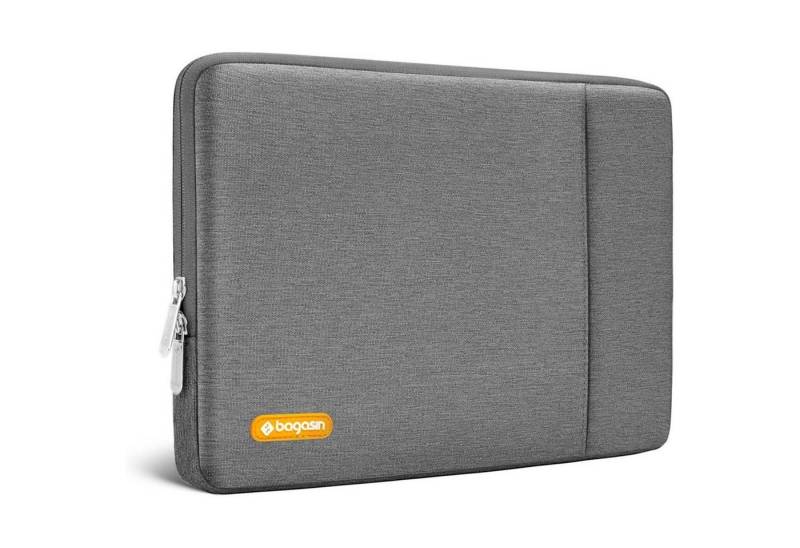 LuxusKollektion Laptoptasche Laptophülle 13 Zoll MacBook Air Pro M2 M1 Schutzhülle Grau von LuxusKollektion