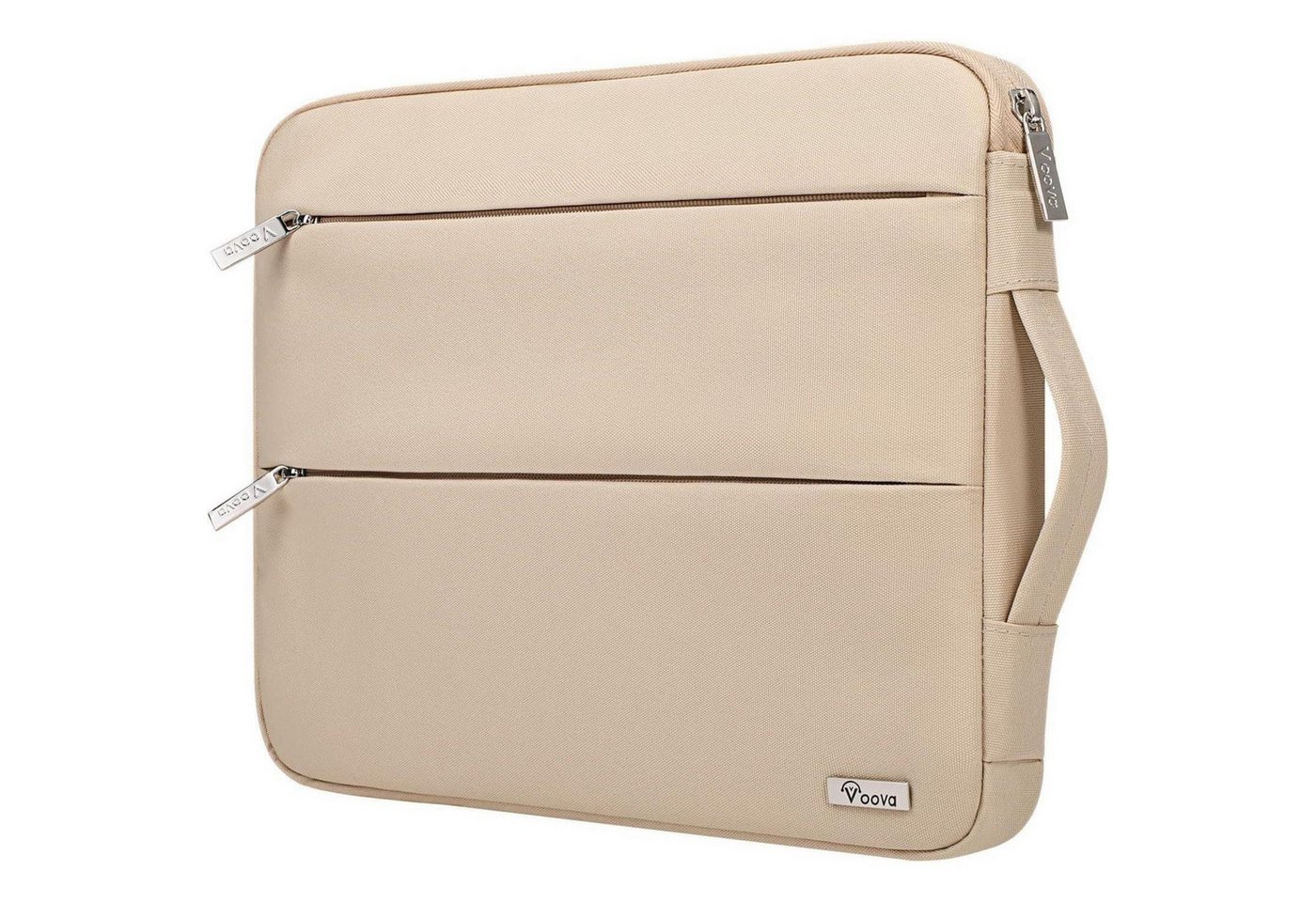 LuxusKollektion Laptoptasche Laptophülle 14 14.6 15 15.3 Zoll Sleeve 14-14,6 Beige Aprikose von LuxusKollektion