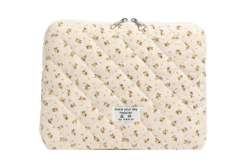 LuxusKollektion Laptoptasche Laptophülle MacBook Air Pro Retina 13 14 Zoll Gelb 11 Zoll von LuxusKollektion