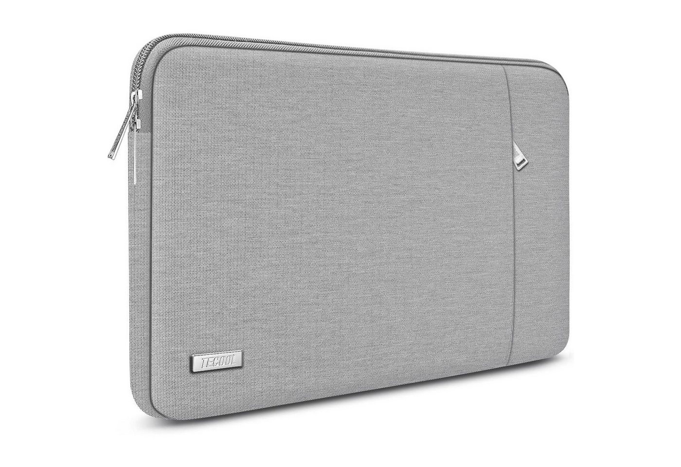 LuxusKollektion Laptoptasche Laptoptasche 15,6 Zoll Hülle wasserdicht Notebook Schutzhülle Grau von LuxusKollektion