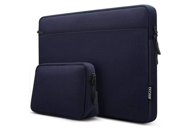 LuxusKollektion Laptoptasche Laptoptasche 15,6 Zoll Laptophülle Schutzhülle 15,6 Zoll Dunkelblau von LuxusKollektion