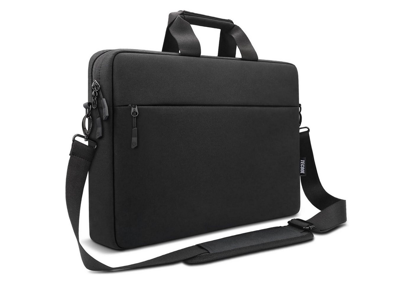 LuxusKollektion Laptoptasche Laptoptasche 15,6 Zoll Umhängetasche Wasserdicht Schwarz 15,6-16 Zoll von LuxusKollektion