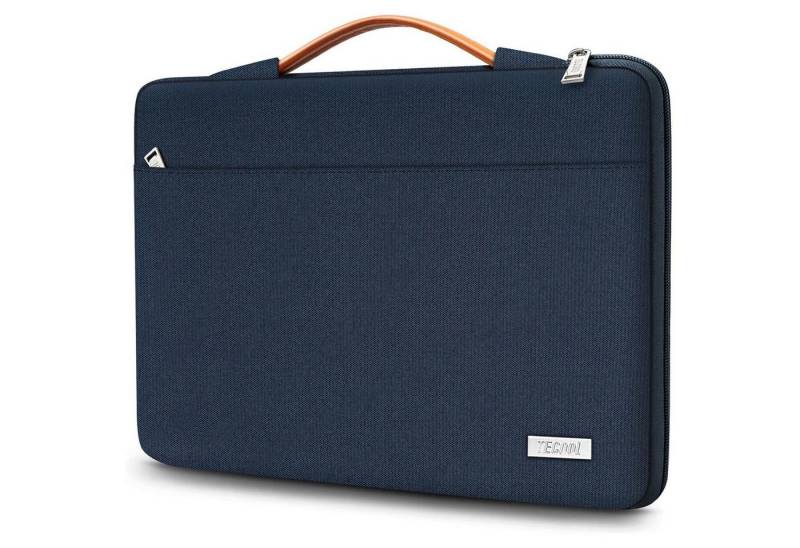 LuxusKollektion Laptoptasche Laptoptasche 16 Zoll MacBook Pro 16 Hülle Wasserdicht Dunkelblau von LuxusKollektion