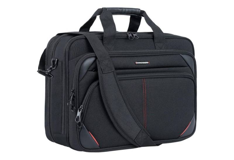 LuxusKollektion Laptoptasche Laptoptasche 17,3 Zoll Premium erweiterbar wasserabweisend von LuxusKollektion