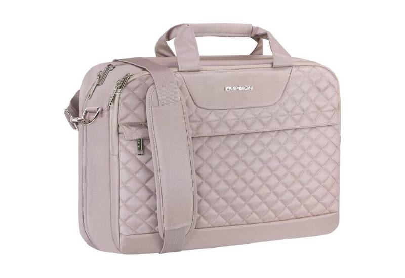 LuxusKollektion Laptoptasche Laptoptasche Damen 17 Zoll Wasserdicht Erweiterbar Business von LuxusKollektion