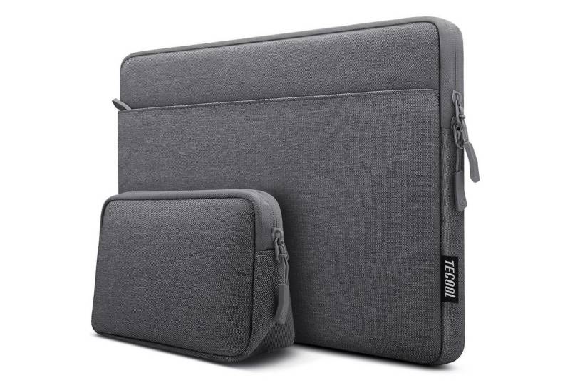 LuxusKollektion Laptoptasche Laptoptasche Notebook Chromebook 14 Zoll MacBook Air 15 Dunkelgrau von LuxusKollektion