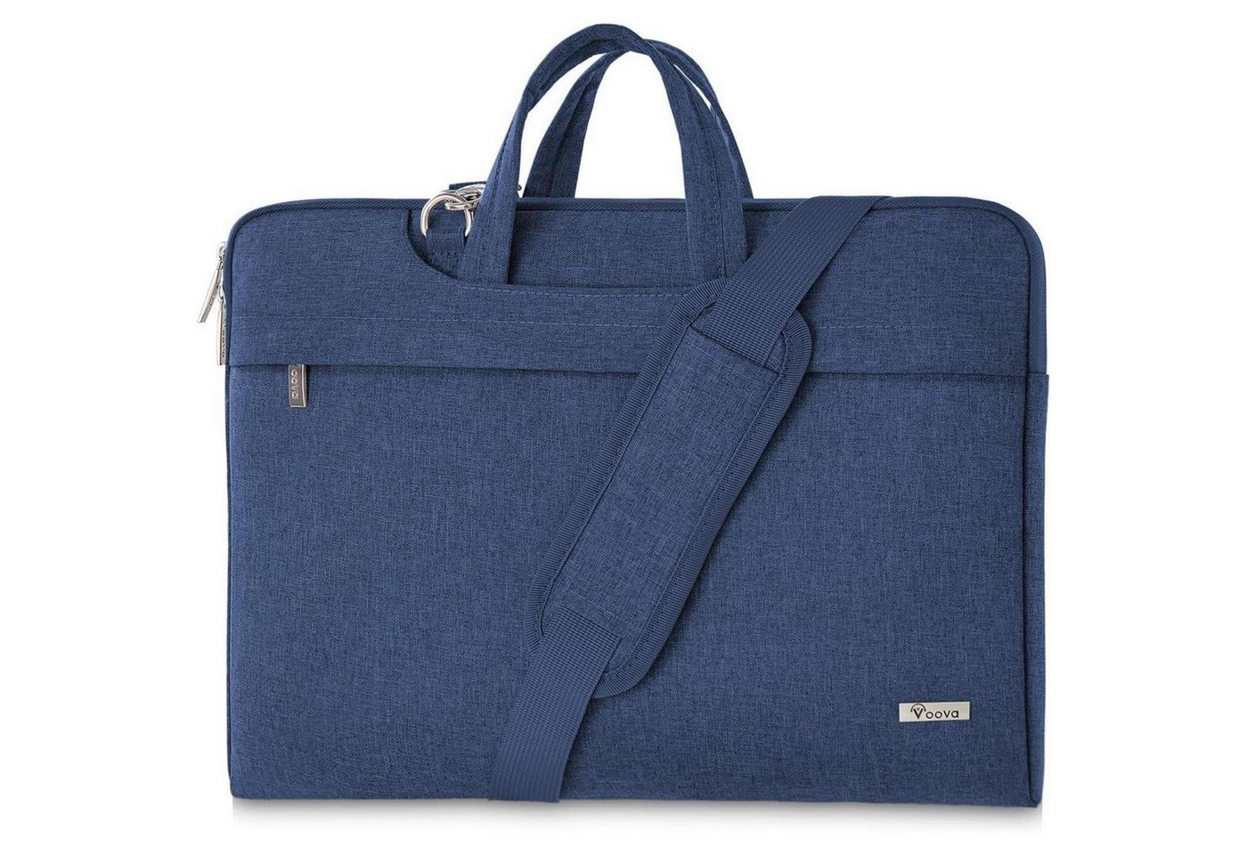 LuxusKollektion Laptoptasche Laptoptasche Notebooktasche Schultertasche 15 16 Zoll Blau 15-16 von LuxusKollektion