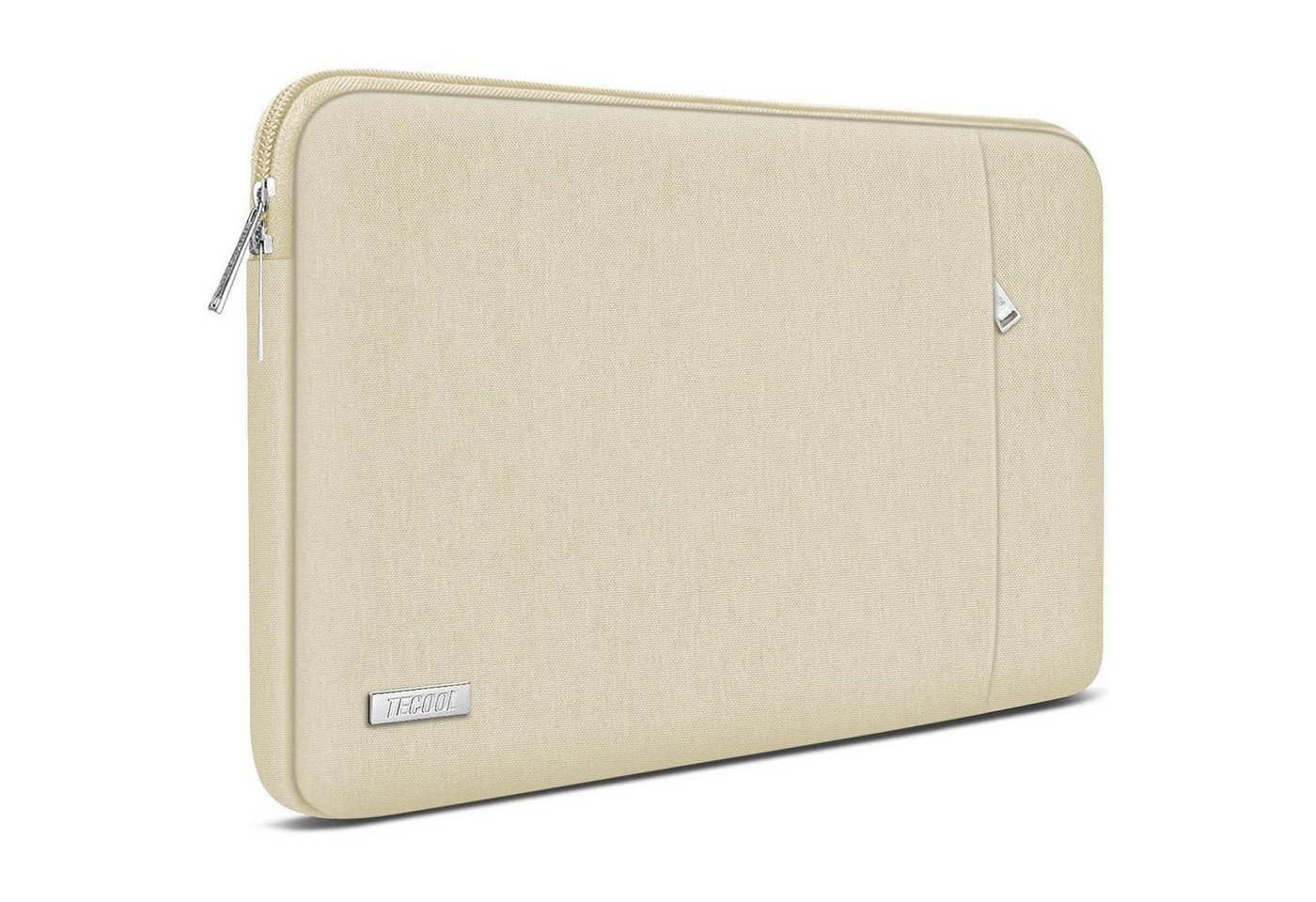 LuxusKollektion Laptoptasche Laptoptasche Notebooktasche Schutzhülle 16 Zoll Macbook Pro 16 Beige von LuxusKollektion