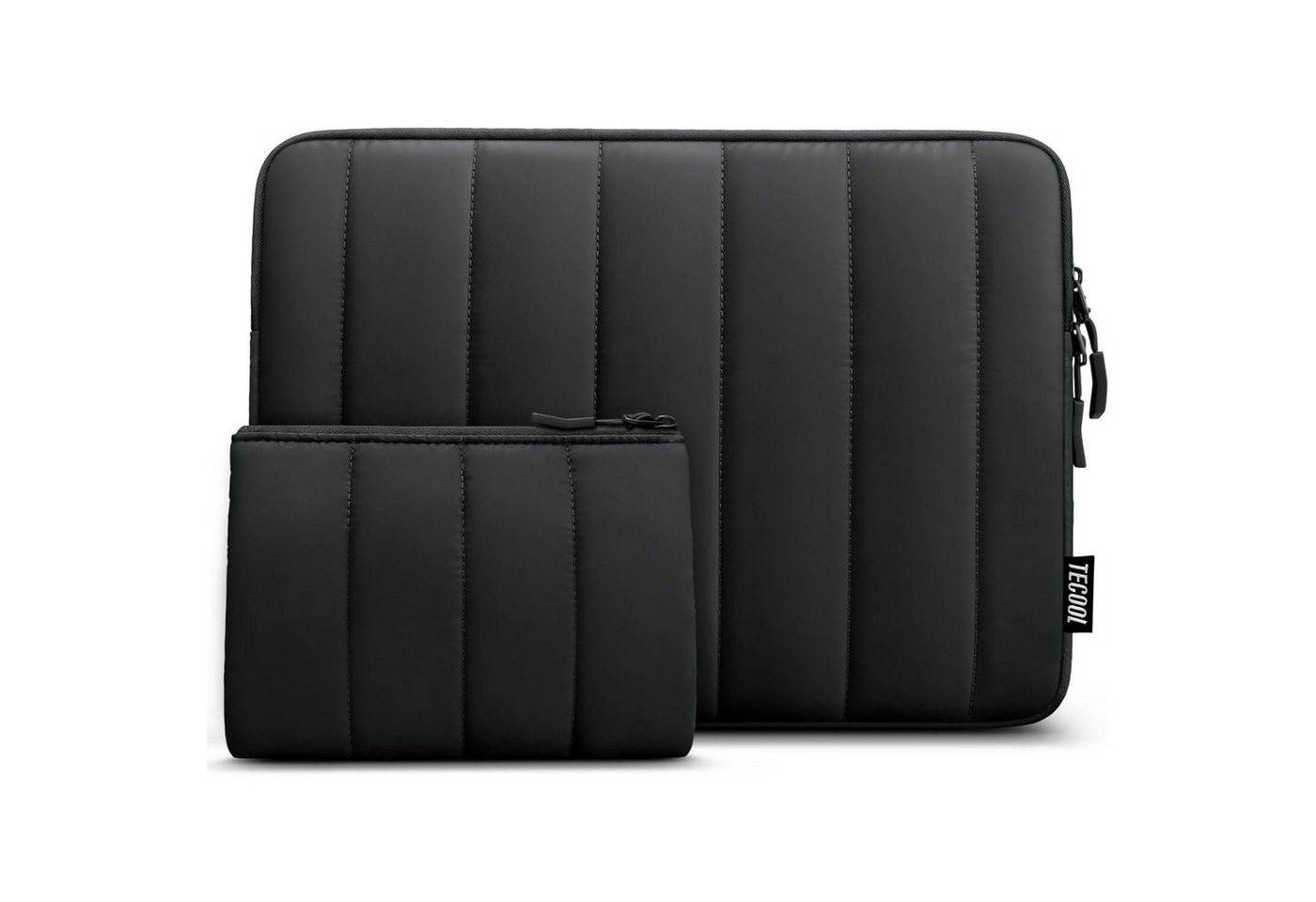 LuxusKollektion Laptoptasche Laptoptasche wasserdicht stoßfest Schutzhülle Sleeve 15,6 Zoll Schwarz von LuxusKollektion