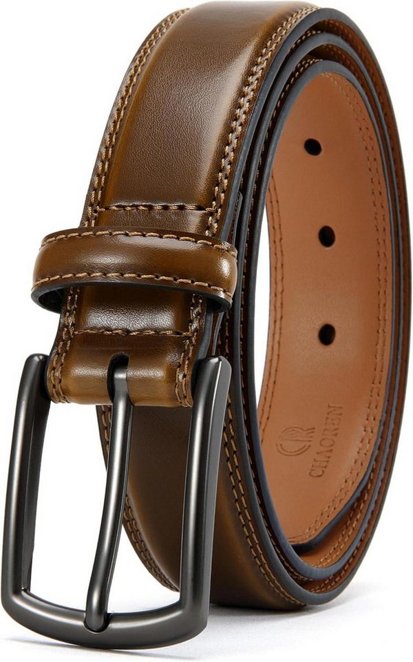 LuxusKollektion Ledergürtel Ledergürtel Herren 32mm Business Anzug Cognac 95cm LuxusKollektion Ledergürtel Ledergürtel Herren 32mm Business Anzug Cognac 95cm von LuxusKollektion