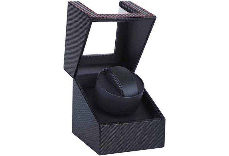 LuxusKollektion Manschettenknöpfe und Krawattennadel Set Automatischer Uhrenbeweger luxuriöser Single Uhrengehäuse Mabuchi von LuxusKollektion