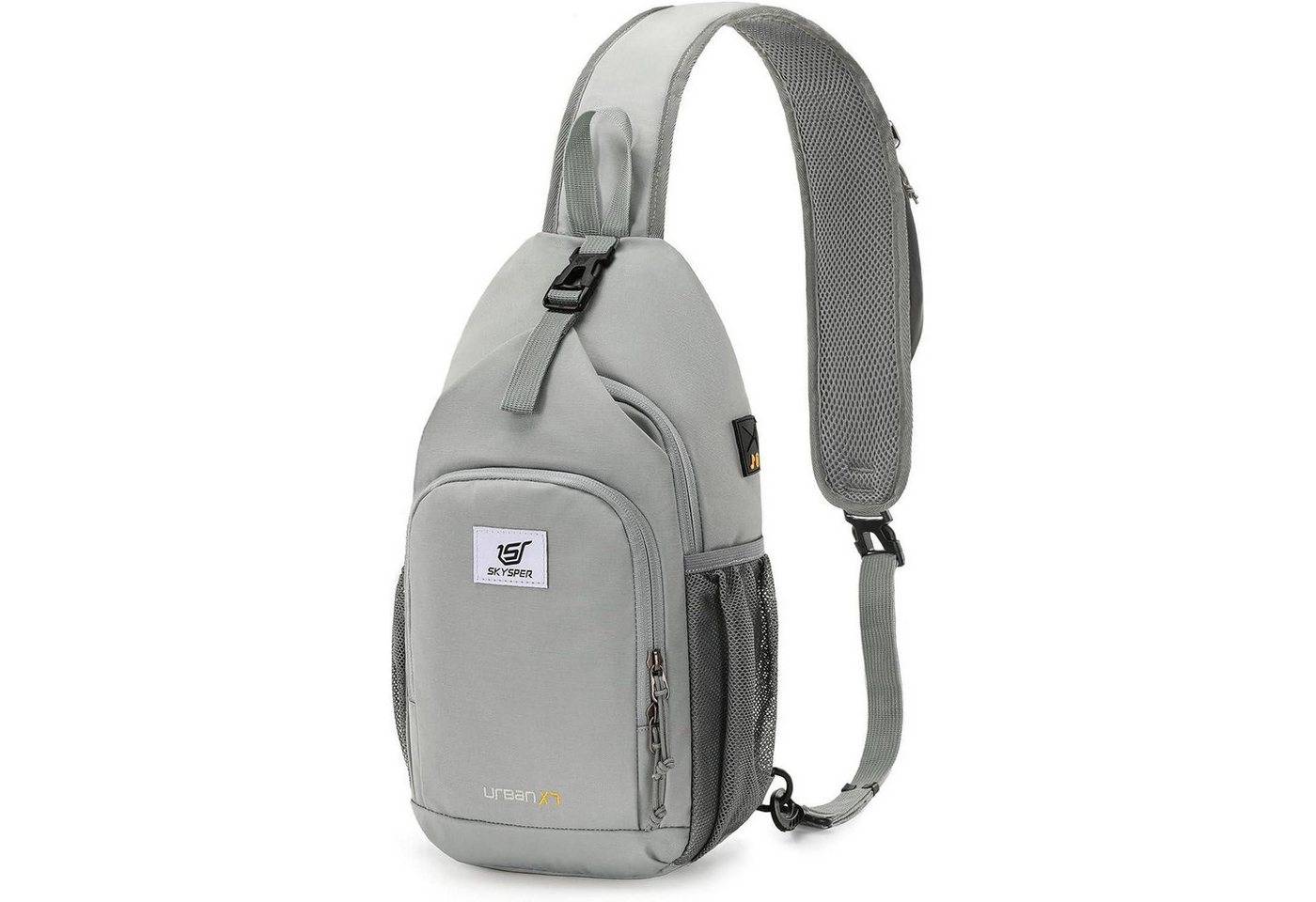 LuxusKollektion Minirucksack Brusttasche Sling Crossbody Herren Damen Outdoor Urbnax7 salbeigrün von LuxusKollektion