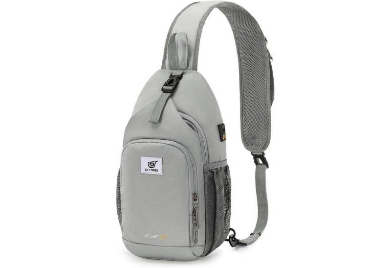 LuxusKollektion Minirucksack Brusttasche Sling Crossbody Herren Damen Outdoor Urbnax7 salbeigrün von LuxusKollektion