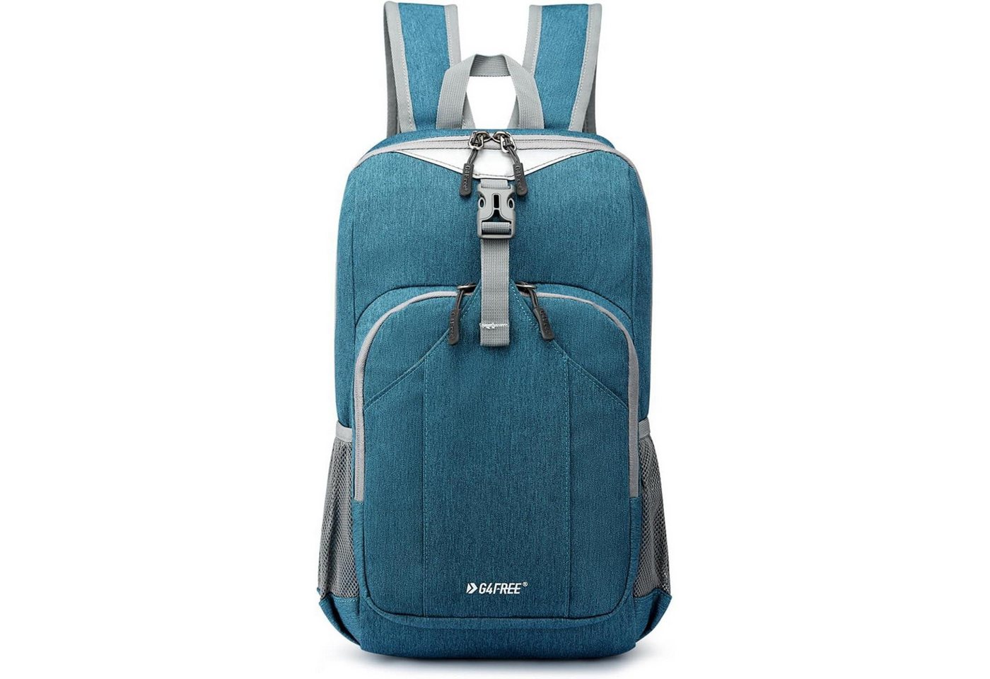 LuxusKollektion Minirucksack Rucksack 10L Daypack Wandern Radfahren Reisen Männer 10L Pfauenblau von LuxusKollektion