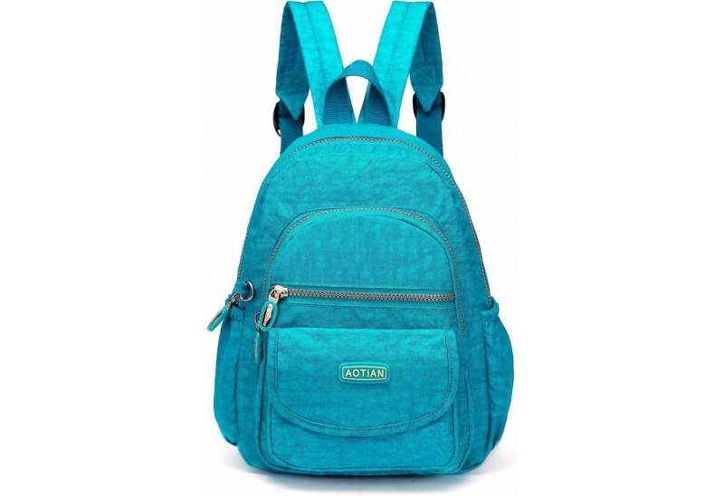 LuxusKollektion Minirucksack Rucksack Damen Mädchen Leichtgewicht Daypack Tasche 7 Mini Türkis von LuxusKollektion