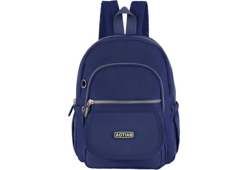 LuxusKollektion Minirucksack Rucksack Damen Mädchen Leichtgewicht Daypacks 7 Liter Mini Blau von LuxusKollektion