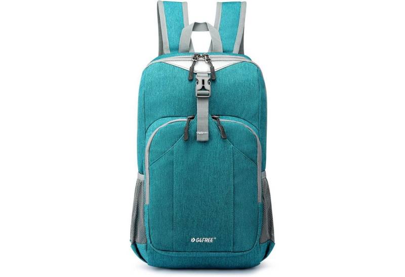 LuxusKollektion Minirucksack Rucksack Daypack Wandern Radfahren Mehrzweck 10L Blau Peacock Blue von LuxusKollektion