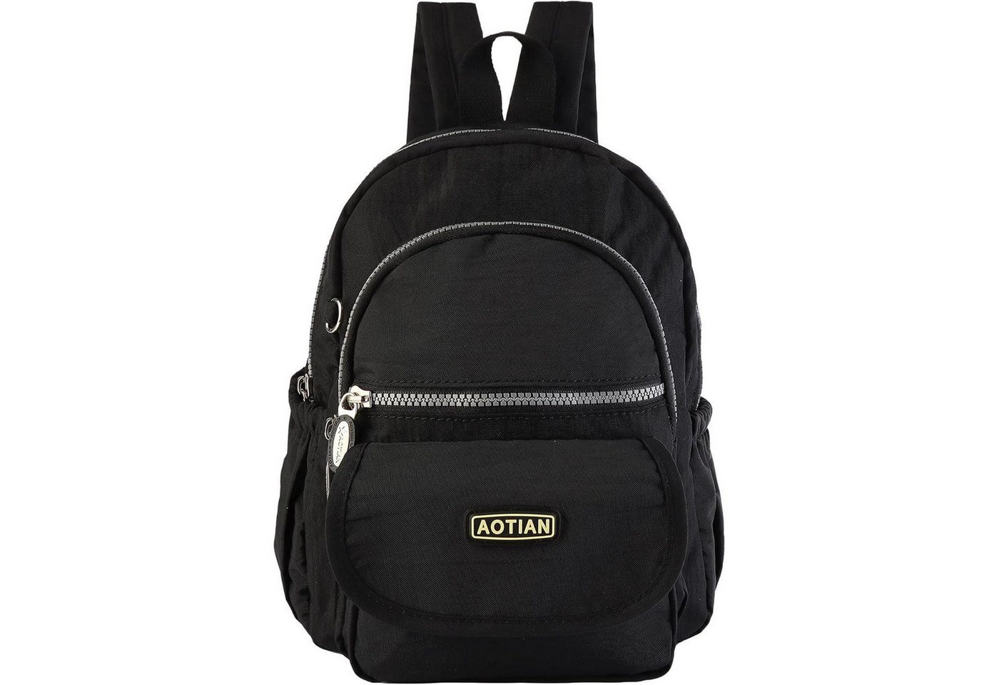 LuxusKollektion Minirucksack Rucksack Mädchen Damen Daypack 7 Liter Leichtgewicht Mini Schwarz von LuxusKollektion