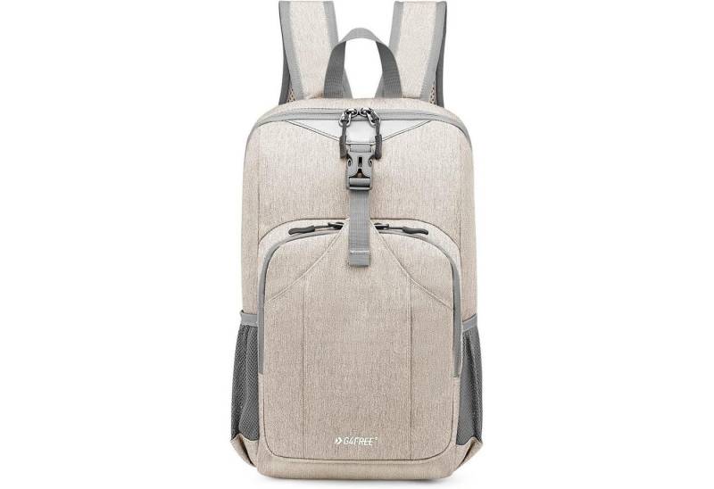 LuxusKollektion Minirucksack Rucksack Wandern Daypack Radfahren Reisen Männer 10L Cremefarben von LuxusKollektion