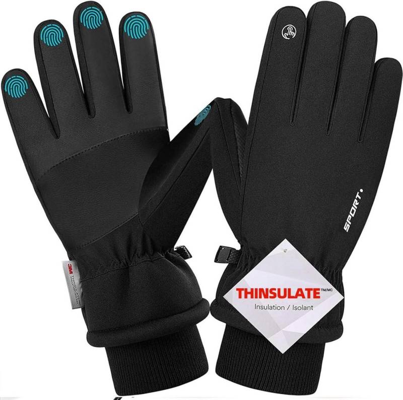 LuxusKollektion Multisporthandschuhe Wasserdichte Winterhandschuhe Thinsulate Touchscreen Herren Damen von LuxusKollektion