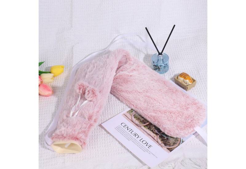 BOLEi Nacken-Wärmflasche Extra Lang Wärmflasche mit Bezug Flauschig Auslaufsicher 73cm von BOLEi