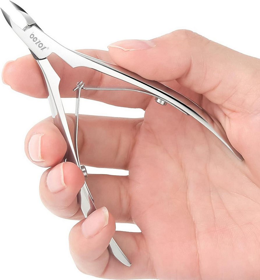 LuxusKollektion Nagelschere Nagelhautzange mit 4-mm-Klaue aus Edelstahl – professioneller LuxusKollektion Nagelschere Nagelhautzange mit 4-mm-Klaue aus Edelstahl – professioneller von LuxusKollektion
