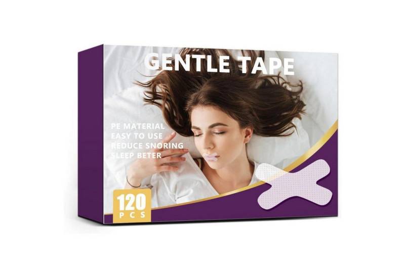 LuxusKollektion Nasenpflaster Mundpflaster Schnarch Schnarchpflaster Schlafen 120er Pack Transparent von LuxusKollektion