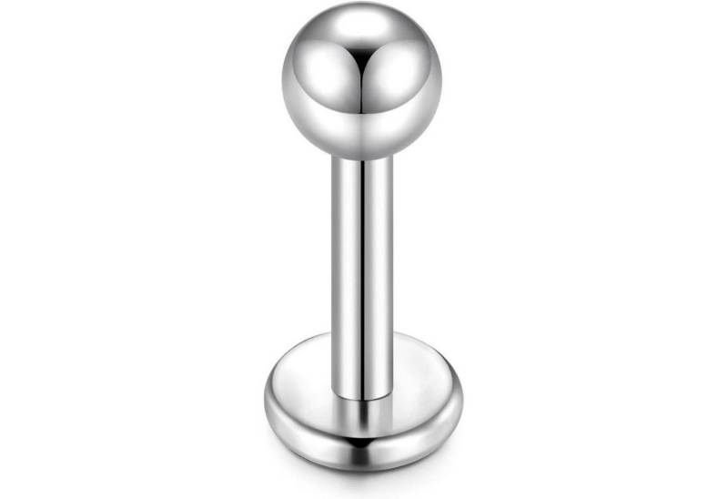 CIZME Nasenpiercing 925 Silber Lippenpiercing Labret Tragus Helix 16G 6/8/10/12mm CZ von CIZME