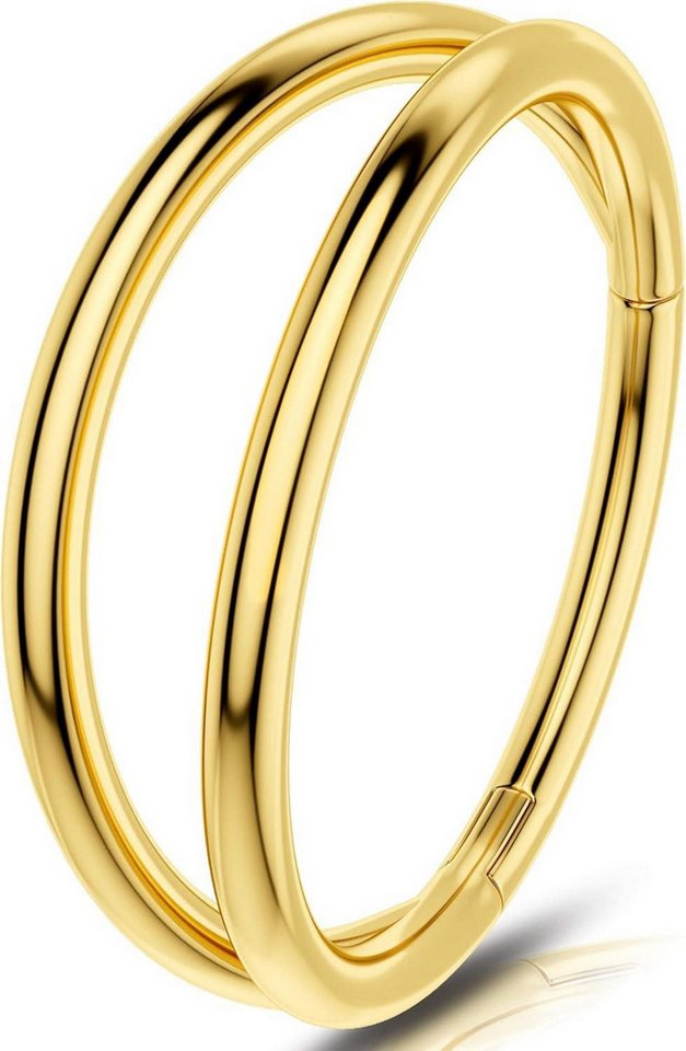 OUFER Nasenpiercing Nasenpiercing 18G 1.0mm Chirurgenstahl Helix Hoop Nose Ring Nase von OUFER