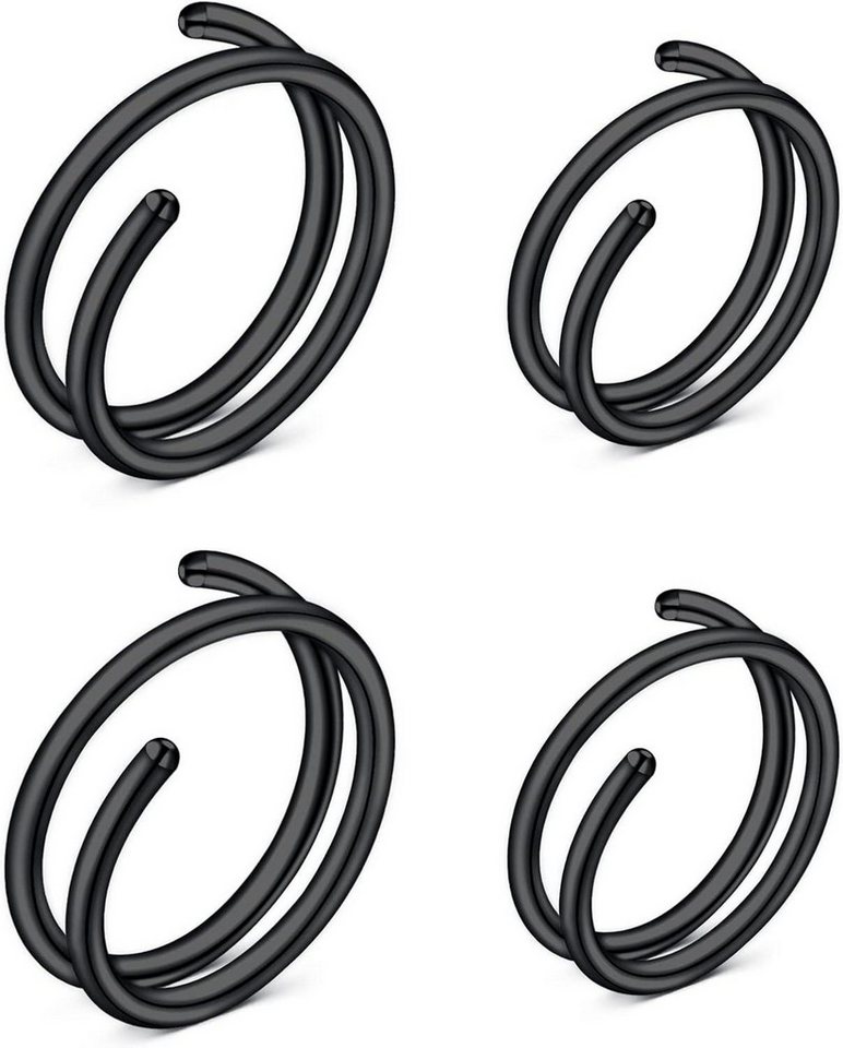Mayhoop Nasenpiercing Nasenpiercing Fake 20G Chirurgenstahl Silber Rosegold C-förmiger von Mayhoop