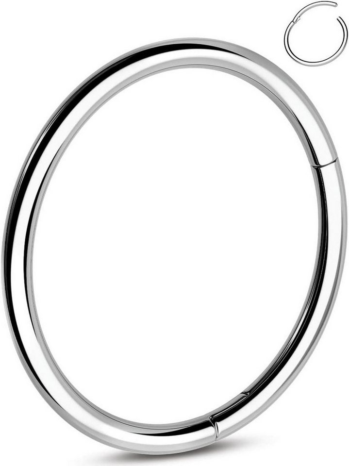 OUFER Nasenpiercing Nasenpiercing Titan 20G 0.8mm Clicker Segment Ring Nase Helix Piercing OUFER Nasenpiercing Nasenpiercing Titan 20G 0.8mm Clicker Segment Ring Nase Helix Piercing von OUFER