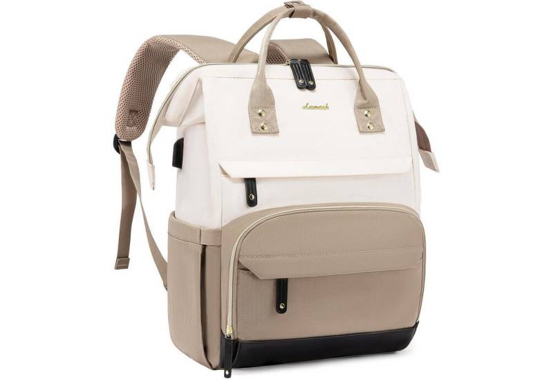 LuxusKollektion Notebookrucksack Rucksack Damen Laptop 15.6 Zoll Schulrucksack Mädchen Wasserdicht von LuxusKollektion