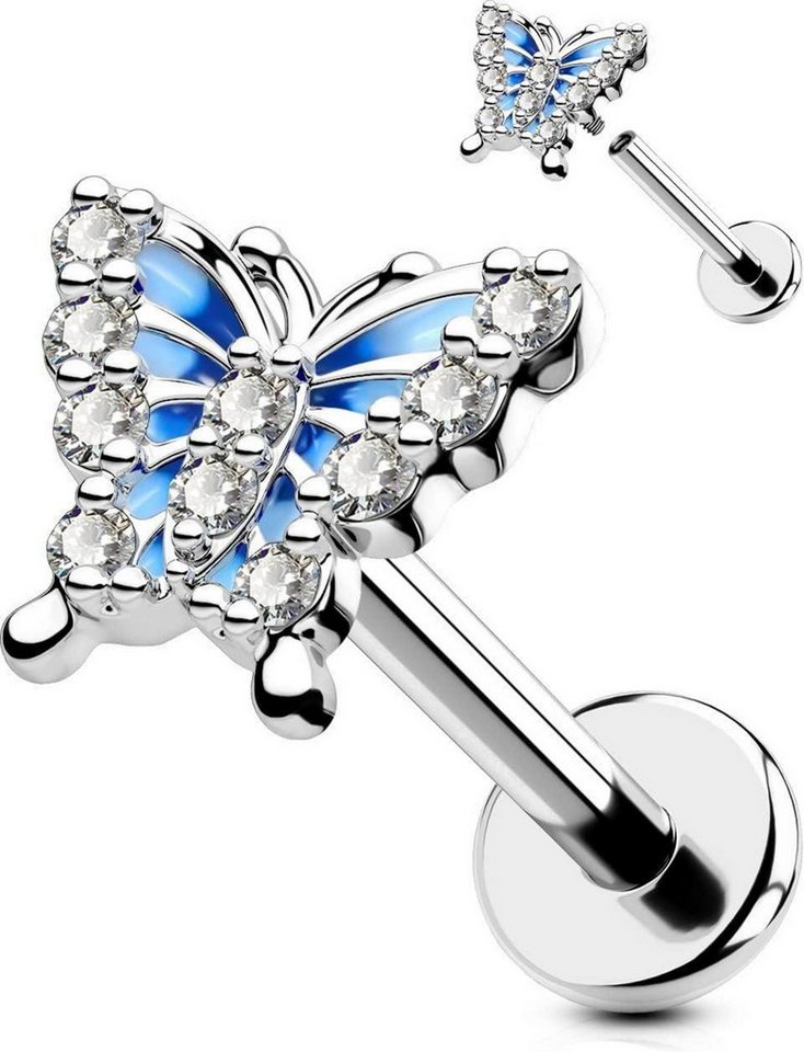OUFER Piercing-Set Helix Piercings Knorpel Ohr Lippen Ring Chirurgenstahl Conch Tragus von OUFER