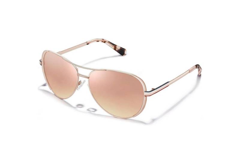 LuxusKollektion Pilotenbrille Damen Pilotenbrille Polarisierte UV Sonnenbrille 139mm Gläser 52mm mit von LuxusKollektion