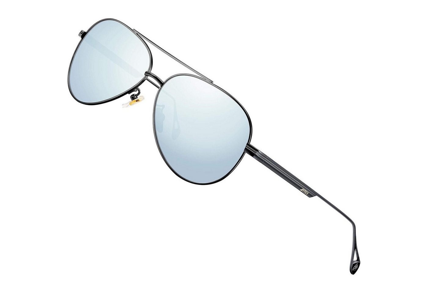 LuxusKollektion Pilotenbrille Herren Vintage Polarisierte Fliegerbrille Pilotenbrille UV400 Schutz von LuxusKollektion