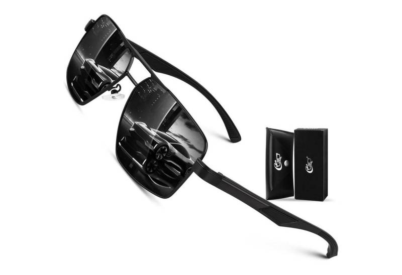 LuxusKollektion Pilotenbrille Pilotenbrille Polarisiert Al-Mg Metallrahmen UV400 Schutz CAT3 von LuxusKollektion