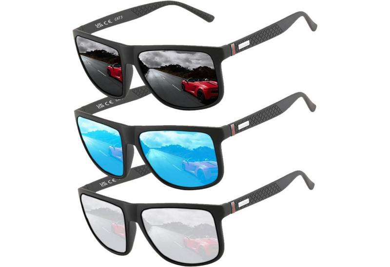 LuxusKollektion Pilotenbrille Polarisierte Sonnenbrille Herren/Damen Vintage Elegant HD-Pilotgläser LuxusKollektion Pilotenbrille Polarisierte Sonnenbrille Herren/Damen Vintage Elegant HD-Pilotgläser von LuxusKollektion