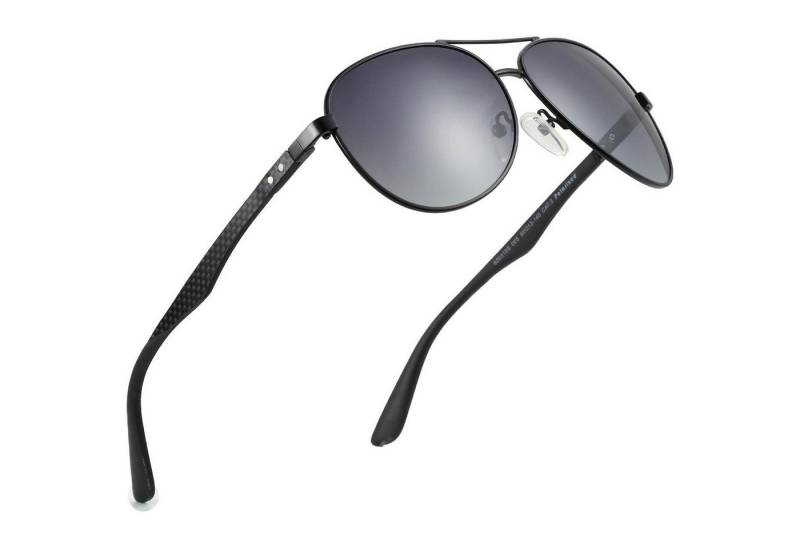 LuxusKollektion Pilotenbrille Polarisierte Sonnenbrille Retro Pilotenbrille UV400 für Herren Damen von LuxusKollektion