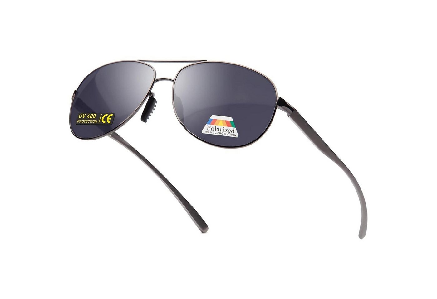 LuxusKollektion Pilotenbrille Polarisierte Sonnenbrille Ultraleicht UV400 Pilotenbrille von LuxusKollektion