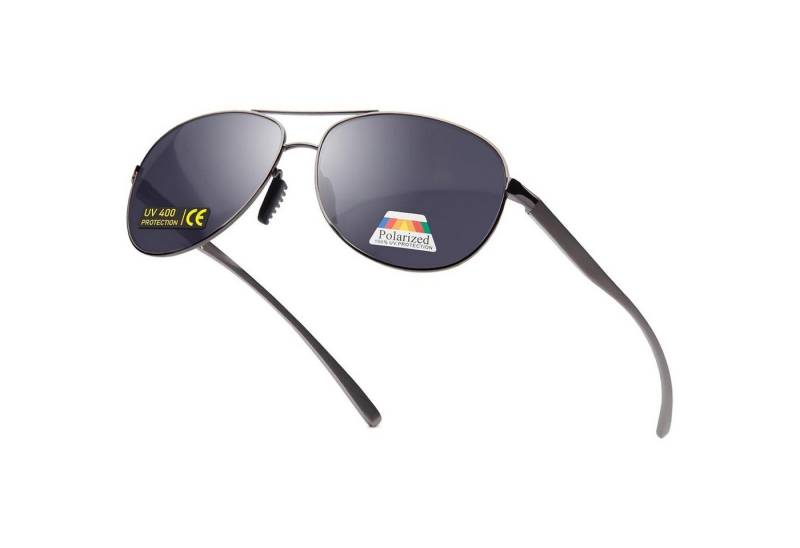 LuxusKollektion Pilotenbrille Polarisierte Sonnenbrille Ultraleicht UV400 Pilotenbrille von LuxusKollektion