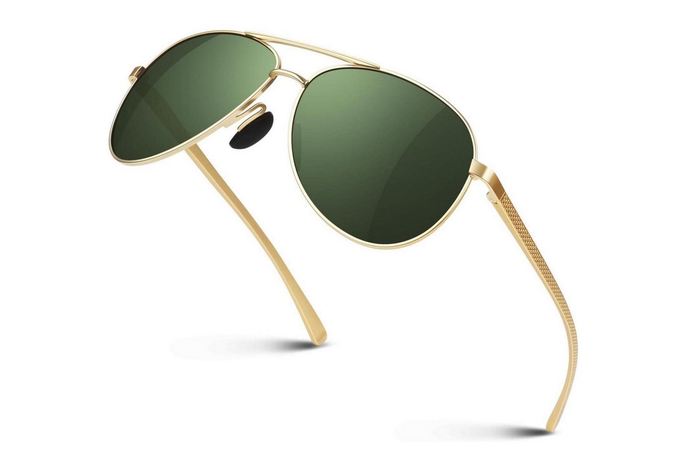 LuxusKollektion Pilotenbrille Sonnenbrille Herren Pilotenbrille Al-Mg Metall Rahmen Polarisiert von LuxusKollektion