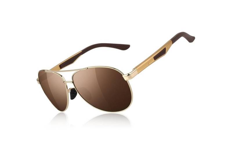 LuxusKollektion Pilotenbrille Sonnenbrille Herren Pilotenbrille Polarisiert Al-Mg Metallrahmen UV400 LuxusKollektion Pilotenbrille Sonnenbrille Herren Pilotenbrille Polarisiert Al-Mg Metallrahmen UV400 von LuxusKollektion