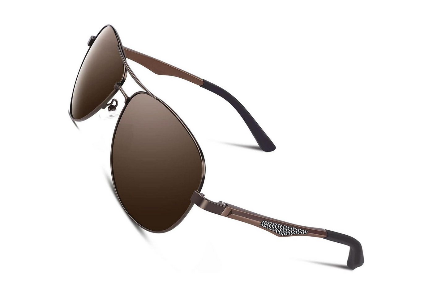 LuxusKollektion Pilotenbrille Sonnenbrille Herren Pilotenbrille Polarisiert Ultraleicht Metallrahmen LuxusKollektion Pilotenbrille Sonnenbrille Herren Pilotenbrille Polarisiert Ultraleicht Metallrahmen von LuxusKollektion