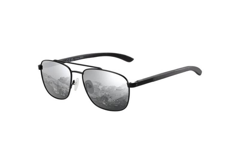LuxusKollektion Pilotenbrille Sonnenbrille Polarisiert Pilotenbrille Retro Holz Metall UV 400 von LuxusKollektion