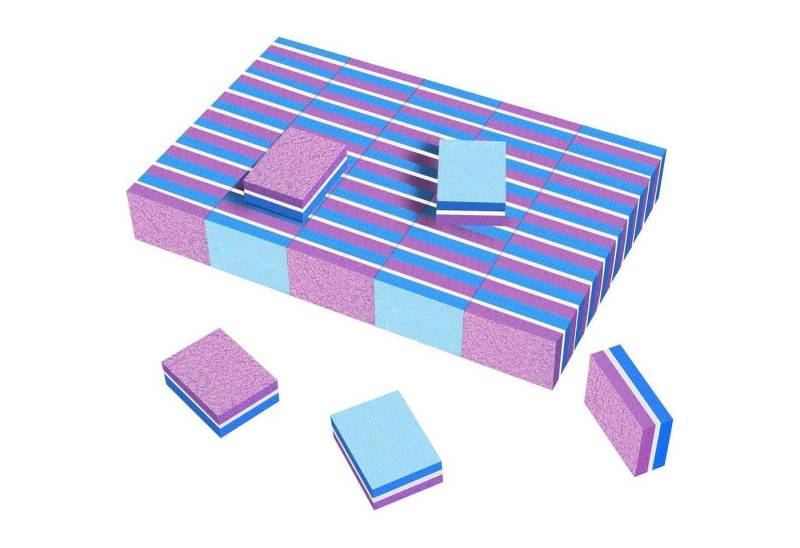 CGBE Polierblock 50er Nagelpuffer 100/180, Schleifblock für Gelnägel von CGBE