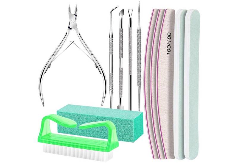 FANDAMEI Polierblock Nagelfeile 100/180 Buffer Nägel Gelnägel Maniküre Set Feilen Gelnägel von FANDAMEI