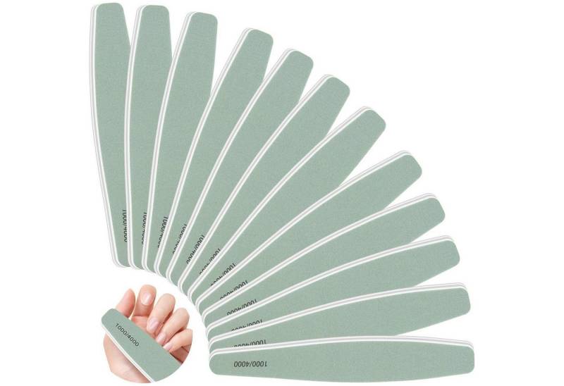 CGBE Polierfeile 12er Set Nagelfeile 1000/4000 Körnung für Naturnägel - Profi CGBE Polierfeile 12er Set Nagelfeile 1000/4000 Körnung für Naturnägel - Profi von CGBE