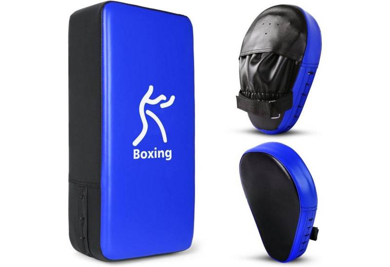 LuxusKollektion Punch-Handschuhe Handpratzen Set 2 IN 1 PU Pratzen Schlagpolster Boxsack Boxen von LuxusKollektion