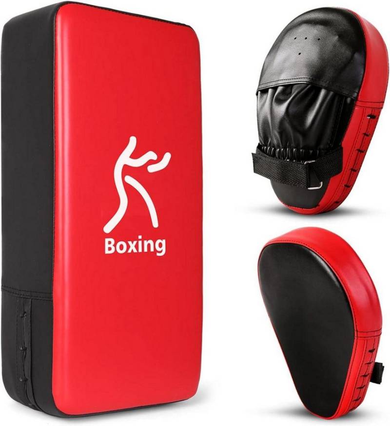 LuxusKollektion Punch-Handschuhe Handpratzen Set 2 IN 1 PU Pratzen Schlagpolster Boxsack Kickboxen von LuxusKollektion