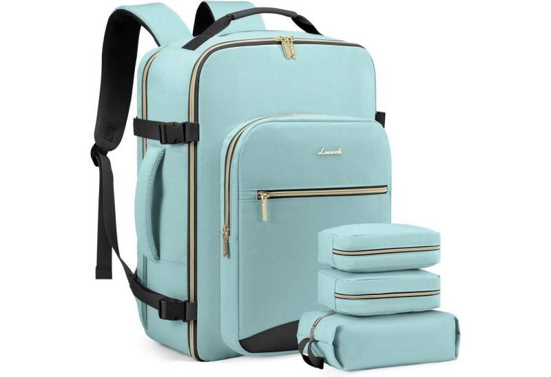 LuxusKollektion Reiserucksack Handgepäck Rucksack 40L Damen Flugzeug Reiserucksack Laptop Business von LuxusKollektion